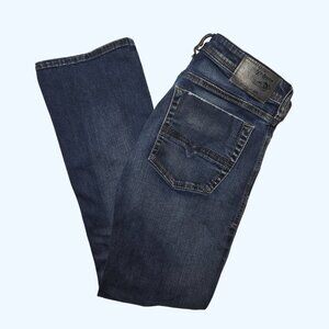 Diesel Zatiny Denim Jeans Men 30x30 (~32x29) Regular Bootcut 5 Pocket Button Fly